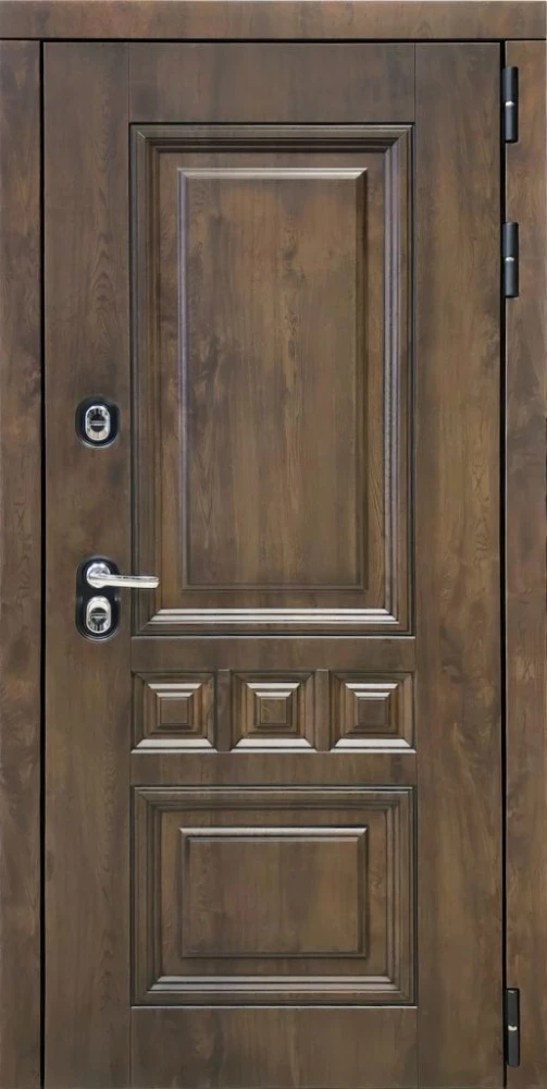 Входная дверь ДвериПРО Аура ФЛ-256 (10мм, бетон пепельный) DPRO200172 внешняя сторона